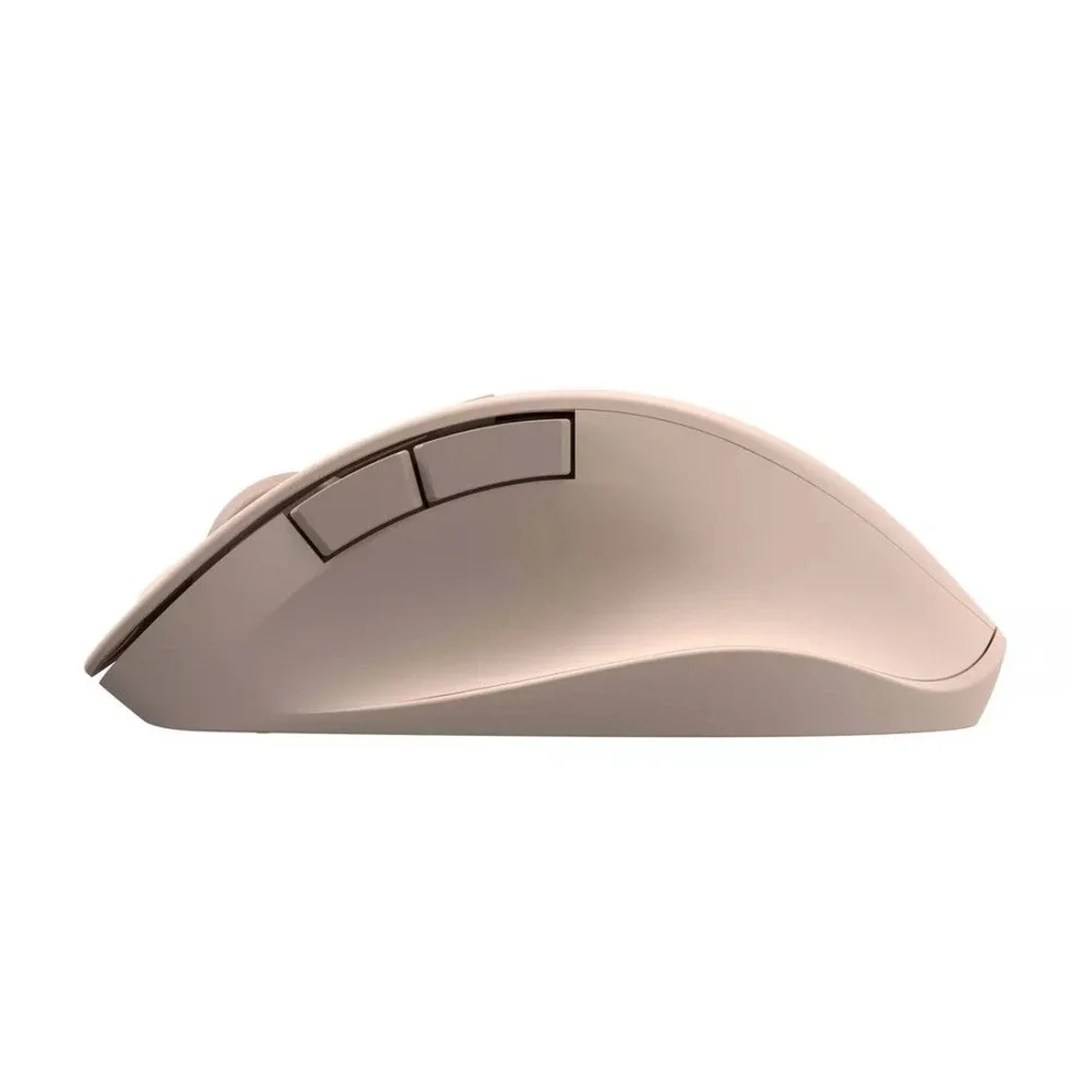 North Wireless Ergonomic 6 Button Mouse Sand Color Computer Peripheral